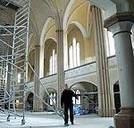 Sv.Annas baznīca zem jumta. Remonts turpinās