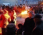 Piemiņas pasākums. Barikādēm. Septiņpadsmitais