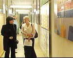 Mākslas vidusskolā atklāta izstāžu telpa