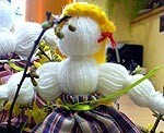 Folkloras centrā “Namīns” radošajās skolās top skaisti suvenīri