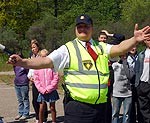 Skolēniem māca par drošību