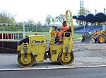 Stadionā darbi turpina kūsāt
