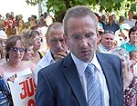 Priekulē ministru sagaida ar plašu piketu