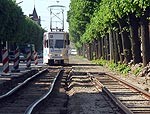 Rīgas ielā maina tramvaja sliedes