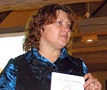 Sandra Vensko Lietuvā saņem balvu