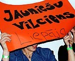 Skolēnu domes aktīvisti “iekāpj” “Jauniešu vilcienā”