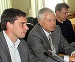 Diskutē par kredītpolitiku ar A/S SEB Bankas pārstāvjiem