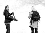 Aizputes plenērā fotografē miglas bildes