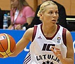 Latvijas izlase piekāpjas Spānijas basketbolistēm