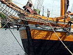 Liepājas ostā – somu burinieks