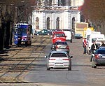 Slēgta satiksme Rīgas ielas un 1905. gada ielas krustojumā