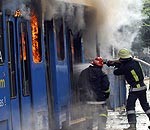 Sākts kriminālprocess izdegušā tramvaja ugunsgrēka apstākļu noskaidrošanai