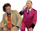 Rožu zālē Haralds Burkovskis un komēdija “Vakariņas ar muļķi”