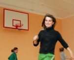 Vecās staļļa ēkas vietā tapusi sporta zāle