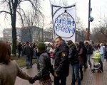 LiepU studenti protestē pret izglītības budžeta samazinājumu