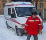 “Ātrās palīdzības” vecās automašīnas protestē pret salu