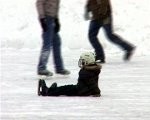 Liepājnieki “ieņem” brīvdabas slidotavu
