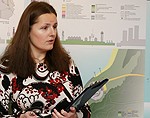 Jauno arhitektu veikums izstādē