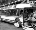 Avārija Rīgā raisa pārdomas par drošību autobusos