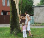 Zibens saplosa milzu papeli