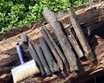 Rokot ūdensvadu, atklāj senos ceļu segumus