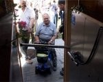 Diakonijas centrs kļuvis pieejams arī cilvēkiem ratiņkrēslos