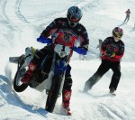 Otrā reize skijoringa mačos