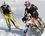 Noslēgsies Latvijas čempionāts skijoringā un ziemas krosā