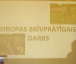 Jaunieši interesējas par Eiropas brīvprātīgo darbu