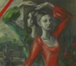 Dāvina Liepājai dzimšanas dienā gleznu