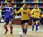 Tuvojas izšķirošās cīņas telpu futbola čempionātā