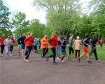 Pusmaratona uzvarētājiem – spīta un izturības balva