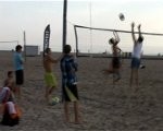 Lietus nav šķērslis pludmales volejbola 1.posmam