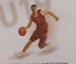 Basketbols – olimpiskajā centrā un uz aploksnes