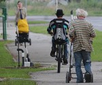 Velosipēdisti neizmanto veloceliņu Cukura ielā