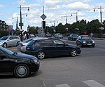 Papildināts – Nebrīdinot luksoforiem atslēdz elektrību