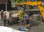 Zirņu ielas pārbūve. 12. nedēļa (01 – 07.08.2011)