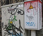 Ēku apzīmētāji Liepāju dara arvien raibāku