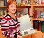 Ziedu paklājs pie skolas un muzejs