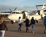 Mazās lidostas sniegs sabiedriskos pakalpojumus