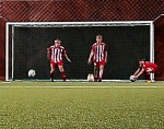 Futbola zāliens zem jumta