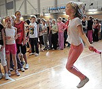 Olimpiskā diena Liepājā pulcē 720 skolu audzēkņus