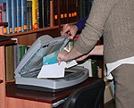 Universitātes bibliotēkā ir uzstādīts viens no modernākajiem aprīkojumiem Latvijā