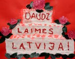 “Svētku torte Latvijai” – trim kārtām veidota