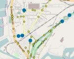 No šodienas sabiedriskā transporta kustība redzama internetā