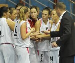 “Liepājas papīra” basketbolistes LSBL spēlē sagādā vēl vienu zaudējumu U-16 izlasei