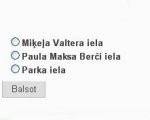 Papildināts – Aicina balsot par nosaukumu jaunbūvētajai ielai