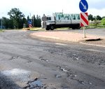 Atkal labo šoseju pie Grobiņas