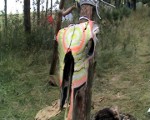 Policija izjauc nelegālu festivālu kāpās