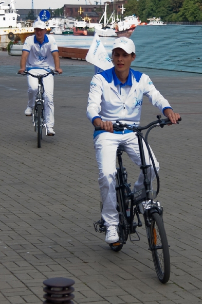 Sagaida elektrovelo maratona dalībniekus